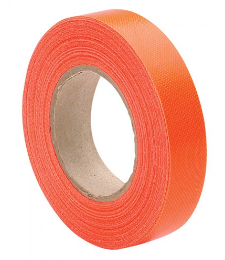 5 Rolls Orange Fabglo Fabric Non-Adhesive Hi-Vis Warning Barrier Tape 20mm x 25m 